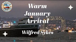 quotWarm January Arrivalquot Wilfred Sykes arrived in Duluth 01092024 [upl. by Polad]