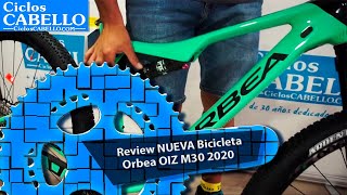 ¡¡Review NUEVA Bicicleta ORBEA OIZ M30 2020  ¡Conoce todo sobre ella 🚲😎 [upl. by Tate320]