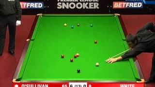 Snooker  2006 Premier League  Final  OSullivan vs White  Fr 07 [upl. by Tumer720]