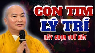 Sống Ở Đời Đừng Nên Chọn Nghe Theo Con Tim Hay Lí Trí Nghe Để Hạnh Phúc Trọn Vẹn  Thích Phước Tiến [upl. by Janina879]