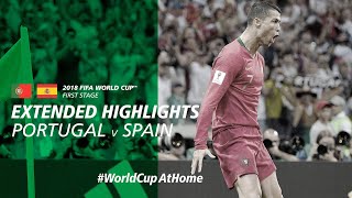 Portugal 33 Spain  Extended Highlights  2018 FIFA World Cup [upl. by Namus935]