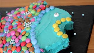 Regenbogenfisch Kuchen Kindergeburtstag Kinderkram 2 [upl. by Eceined]