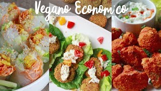 COMIDAS ECONOMICAS  VEGANAS amp SALUDABLES [upl. by Harneen446]