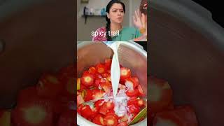 Anupama Ne banaya gajar ka halwa recipe shorts spicytrail [upl. by Brader]