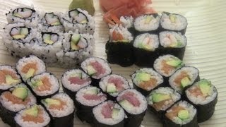 How To Make Simple And Delicious Sushi12 [upl. by Ojiram635]