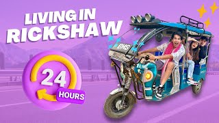 Living in Auto Rickshaw for 24 hours  Rimorav Vlogs [upl. by Aissat]