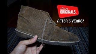 How do Clarks Desert Boots hold up After 5 Years [upl. by Luing]