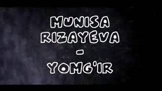 munisa rizayeva yomg‘ir karaoke [upl. by Otit]