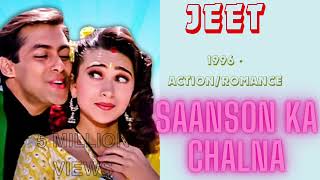 Saanson Ka Chalna  Jeet1996 ‧ ActionRomance [upl. by Adolpho899]