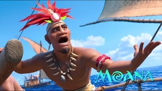 🌊⁠⁠⁠⁠ Moana  We Know the Way Audio Version with Movie Scene  Lyrics on subtitles HD [upl. by Rosabel592]