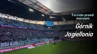 ⚽Górnik Zabrze 🆚 Jagiellonia Białystok Kibice przed meczem [upl. by Ahsem]