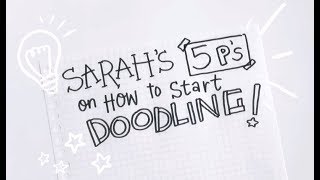 Tips on How to Doodle Inspirational amp Motivational Advice  Doodles by Sarah [upl. by Voleta]