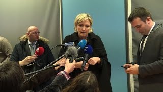 Marine Le Pen réagit aux gardes à vue de deux de ses proches [upl. by Kristan]