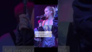 Dove Cameron singing “Moral Of The Story” Full Version [upl. by Artkele]