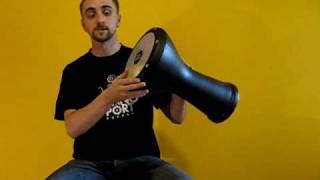 Darbuka Lesson 1  position amp strokes B [upl. by Damiano73]