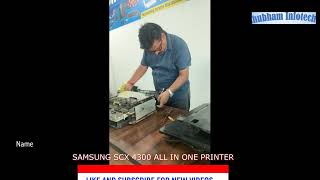 Restoratation of SAMSUNG SCX4300 printer [upl. by Shandeigh288]