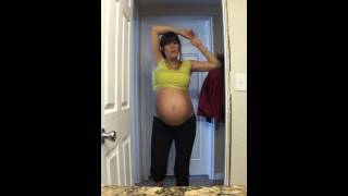 39 Wks Pregnant Dancing  Madness Muse [upl. by Enohpets]