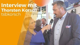 Thorsten Korsch im Interview  STARFACE Kongress 2017 [upl. by Sekoorb]