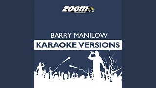 Copacabana At the Copa No Backing Vocals Karaoke Version Originally Performed By Barry [upl. by Acysej]