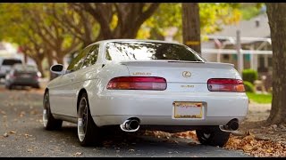 Brutal Lexus SC400 exhaust sound compilation [upl. by Ynamrej]