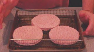 Frozen Burgers in Air Fryer [upl. by Nyledaj959]