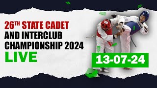 26th State Cadet and Interclub Championship 2024  Day 1  YMCA Indoor Stadium AlappuzhaTaekwondo [upl. by Katerine]