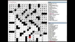 Wall Street Journal WSJ Crossword Puzzle 05252024 [upl. by Osner880]