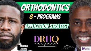 ORTHODONTICS Residency Application Development amp Strategy Top Tips 2024 [upl. by Osborne]