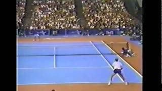 Boris Becker vs McEnroe Final  Atlanta 1986  1111 [upl. by Liahus]