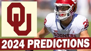 Oklahoma Sooners 2024 Season Predictions [upl. by Andra710]