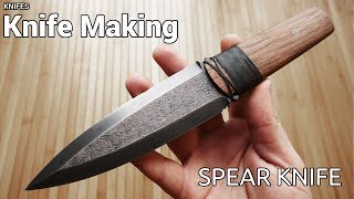 Knife Making  Spear Knife [upl. by Ailhad]