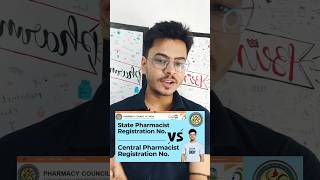 Central amp State Pharmacist Registration Difference ✅PCI New Notice pharmacist [upl. by Edorej269]