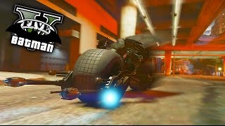 GTA 5 PC  Batman Gameplay  Nothing Can Stop Batpod  Batman Crimes Fighting [upl. by Geneva69]