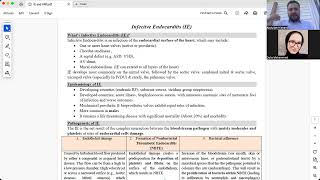 Infective Endocarditis Medicine1 39 [upl. by Profant]