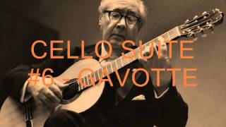 ANDRES SEGOVIA plays 3 PIECES by BACH [upl. by Onirefez572]