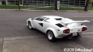 Lamborghini Countach Great Sound [upl. by Aileda]