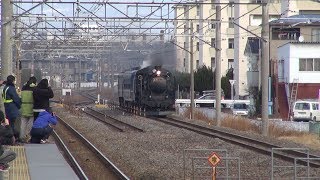 C58 239本線初試運転 井野駅通過 [upl. by Tareyn]