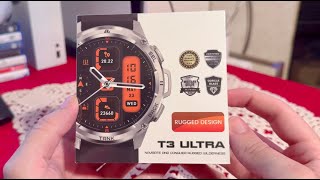 Amaztim T3 Ultra Smart Watch Any Good  Unboxing and Full Overview [upl. by Adele568]