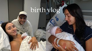 getting induced at 37 weeks… labor and delivery vlog [upl. by Ennylhsa]