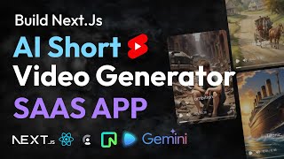 🤖 Build NextJs AI Sort Video Generator Using ReactJs Tailwind AI Clerk Neon  🎥 Full Stack App [upl. by Ertnom836]