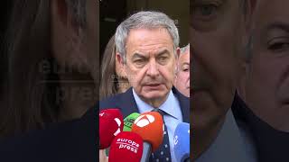 Zapatero aplaude que los universitarios se manifiesten contra la quotbarbariequot en Gaza [upl. by Kappenne]