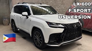 For Sale Philippines  2024 Lexus LX 600 F Sport Handling US Version Brand New [upl. by Karlow]