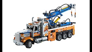 LEGO 42128 HeavyDuty Tow Truck Speed Build [upl. by Tedman982]