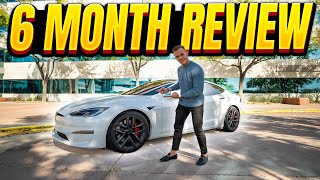 Tesla Model S Plaid My HONEST 6 Month Review [upl. by Dianne]