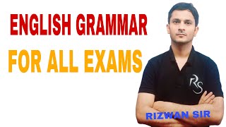 WORDS MEANING AND ENGLISH GRAMMAR FOR SSC AND OTHER EXAMS BY RIZWAN SIR [upl. by Nelloc546]