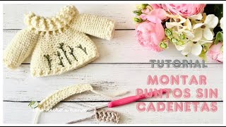 Tutorial cómo montar puntos sin cadenetas [upl. by Angele416]