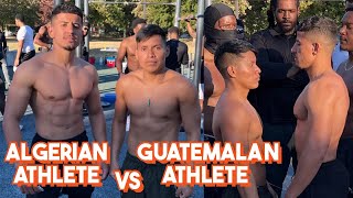 Ultimate Calisthenics Battle  Algerian Athlete vs Guatemalan Athlete  Thats Good Money [upl. by Nayrb693]