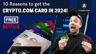 10 Reasons to get the Cryptocom Card in 2024  Cryptocom Card Review [upl. by Yoj]