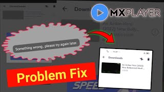 Something Wrong Please try Again Later MX Player Problem Fix  mx player something wrong  download [upl. by Hugibert]