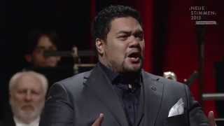 NEUE STIMMEN 2015  Final Darren Pene Pati sings quotLunge da leiquot La Traviata Verdi [upl. by Antin275]